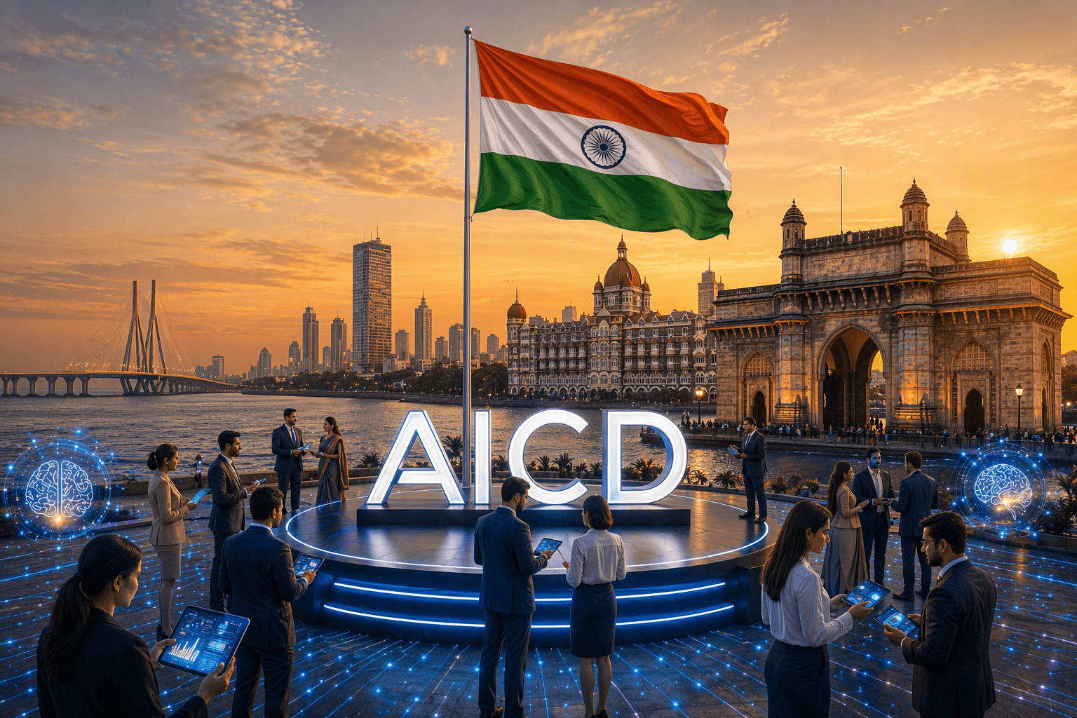 Event poster for AICD - Mumbai
